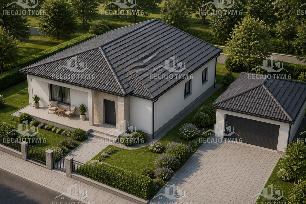 Mala prizemna kuća 80 m² sa terasom i garažom
